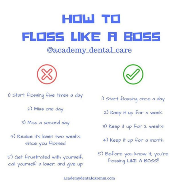 How to Floss Like a Boss