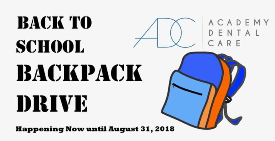 Back to School Backpack Drive